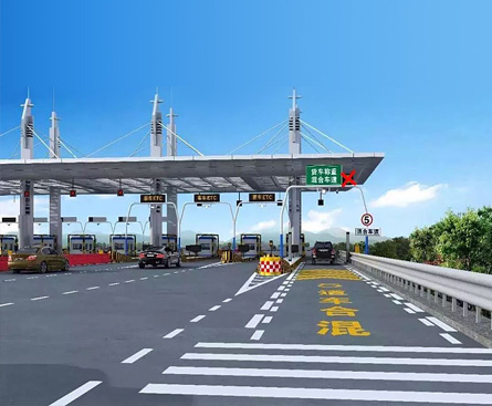湖南高速收費站出入口主動管控系統
